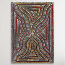 Load image into Gallery viewer, Original Aboriginal artwork Water Dreaming by Marshall Jangala Robertson with refined dot patterns and cultural storytelling
