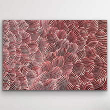 Load image into Gallery viewer,  Maureen Nampijinpa Hudson &quot;Sand Dunes (Tali)&quot; 80x118cm painting, Warlpiri Dreaming of ancestral sand dunes and desert landscapes
