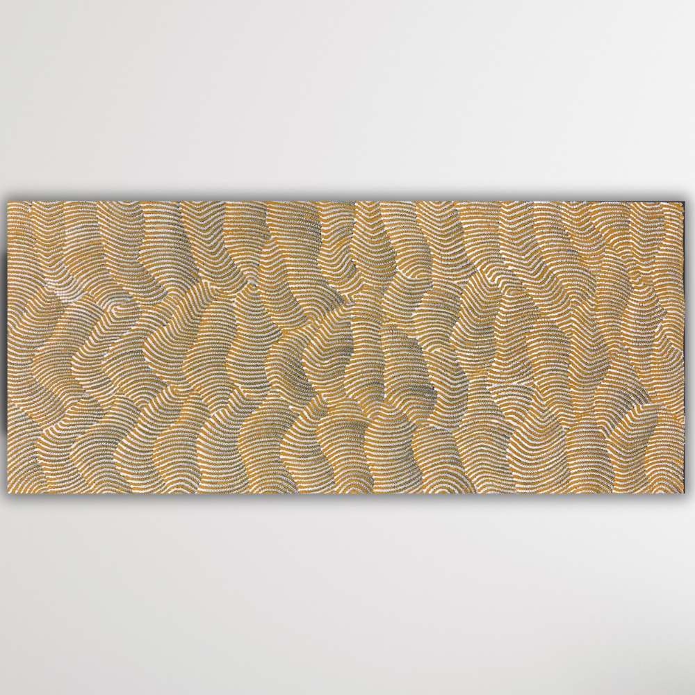 Horiztonal Sand dunes Original painting by Maureen hudson 