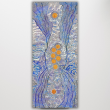 Load image into Gallery viewer, Maureen HUdson Seven Sisters original painting shown vertical 
