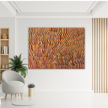 Load image into Gallery viewer, Maureen red sand dunes painting in a white room setting
