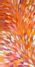 Load image into Gallery viewer, "Medicine Leaves" Gloria Petyarre (Pitjara) 196cm x 104cm full painting
