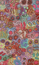Load image into Gallery viewer, Michelle Possum Nungurrayi 144cm x 89cm Grandmothers Country Contemporary Indigenous paintingr full image
