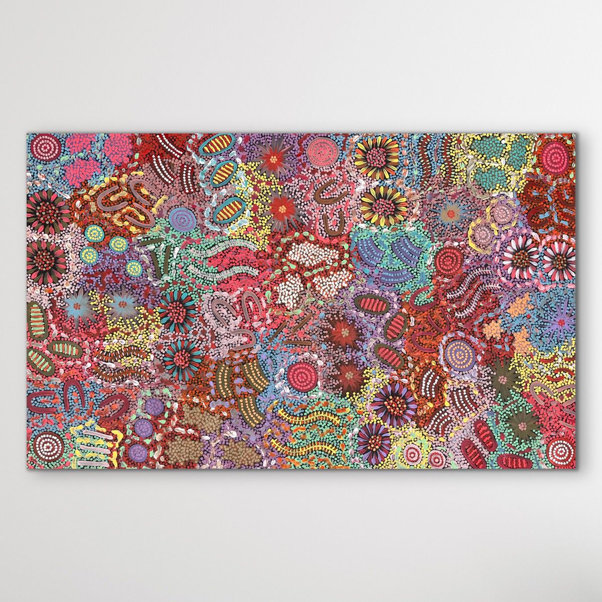 "Grandmother's Country" Michelle Possum Nungurrayi 144cm x 88cm