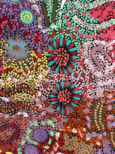 Load image into Gallery viewer, &quot;Grandmother&#39;s Country&quot; Michelle Possum Nungurrayi 144cm x 88cm
