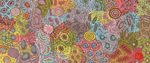 Load image into Gallery viewer, Fine dotting and radiant colour show the sacred pathways and sites across the artist’s homeland.
