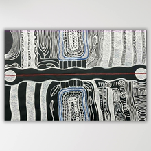 Load image into Gallery viewer, "Mina Mina Dreaming" Alice Granites Napanangka 90cm x 58cm
