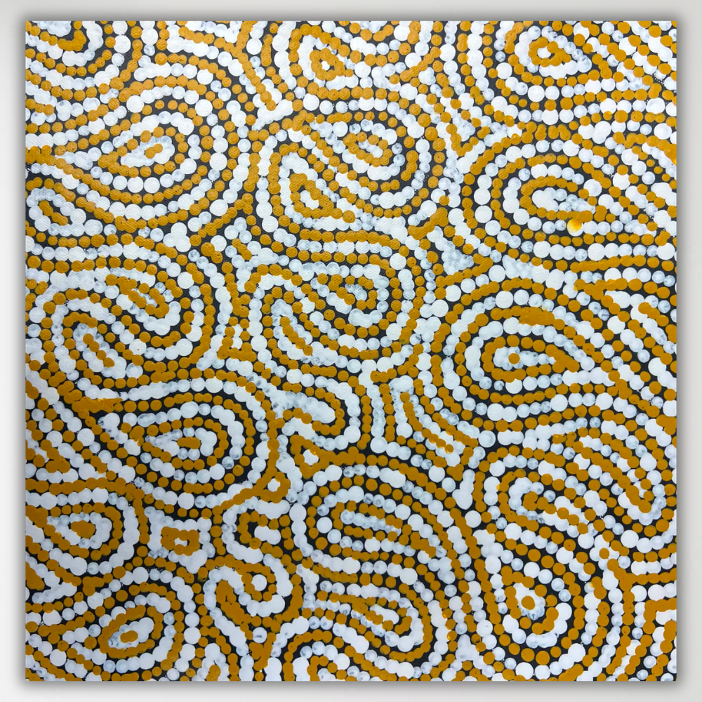 "Mina Mina Jukurrpa" Valda Napangardi Granites 30cm x 30cm