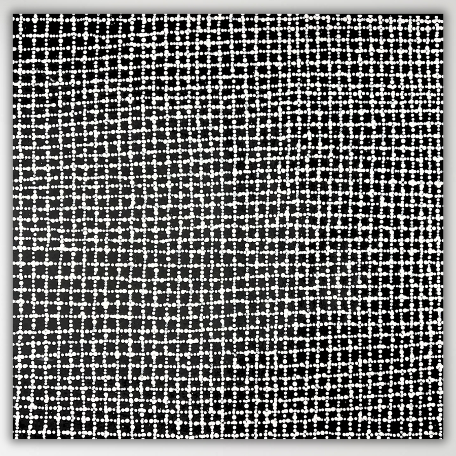 "Mina Mina Jukurrpa" Valda Napangardi Granites 63cm x 61cm