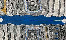 Load image into Gallery viewer, Original Indigenous painting Mina Mina Dreaming depicting traditional Dreaming story from Central Desert region
