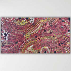 "Minyma Kutjara" Janice Woods 196cm x 102cm