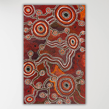 Load image into Gallery viewer, Minyma Kutjara MunuNgura Daisybell Kulyuru 142cmx90cm
