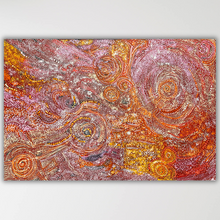 Load image into Gallery viewer, Minyma Malilu orange and pinks 
