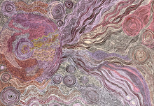 Load image into Gallery viewer, Contemporary Aboriginal painting Minyma Kutjara by Joanne Ken on canvas
