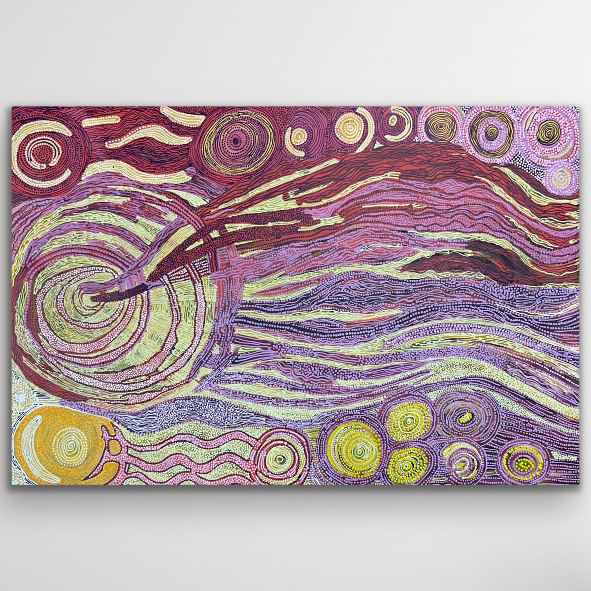 "Minyma Kutjara" Joanne Ken 119cm x 80cm