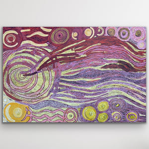 "Minyma Kutjara" Joanne Ken 119cm x 80cm