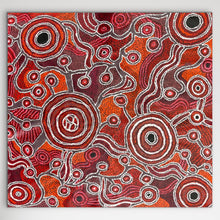 Load image into Gallery viewer, Authentic dot painting Australia "Minyma Kutjara Munu Ngura" Daisybell Kulyuru 113cm x 120cm
