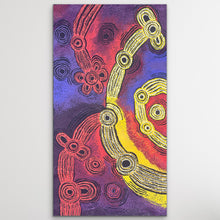 Load image into Gallery viewer, Contemporary Aboriginal canvas painting Minyma Malilu by Teresa Baker, 121cm x 61cm
