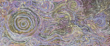 Load image into Gallery viewer, Detail view of Minyma Malilu an original contemporary Aboriginal painting by Carolanne Ken

