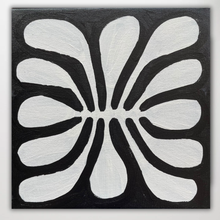 Load image into Gallery viewer, Black and White Mulga Leaves Debra McDonald 
