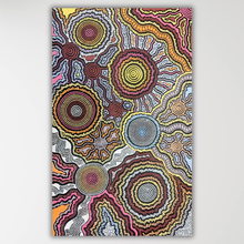 Load image into Gallery viewer, "My Country Landscape" Farron Furber Jampitjinpa 99cm x 60cm original Indigenous painting 
