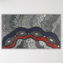 Load image into Gallery viewer, "My Country" Rayleen Pula Price 153cm x 88cm
