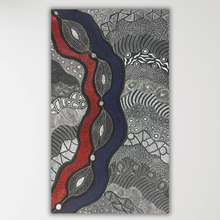 Load image into Gallery viewer, "My Country" Rayleen Pula Price 153cm x 88cm
