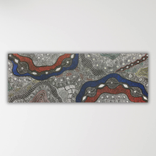Load image into Gallery viewer, "My Country" Rayleen Pula Price 196cm x 70cm
