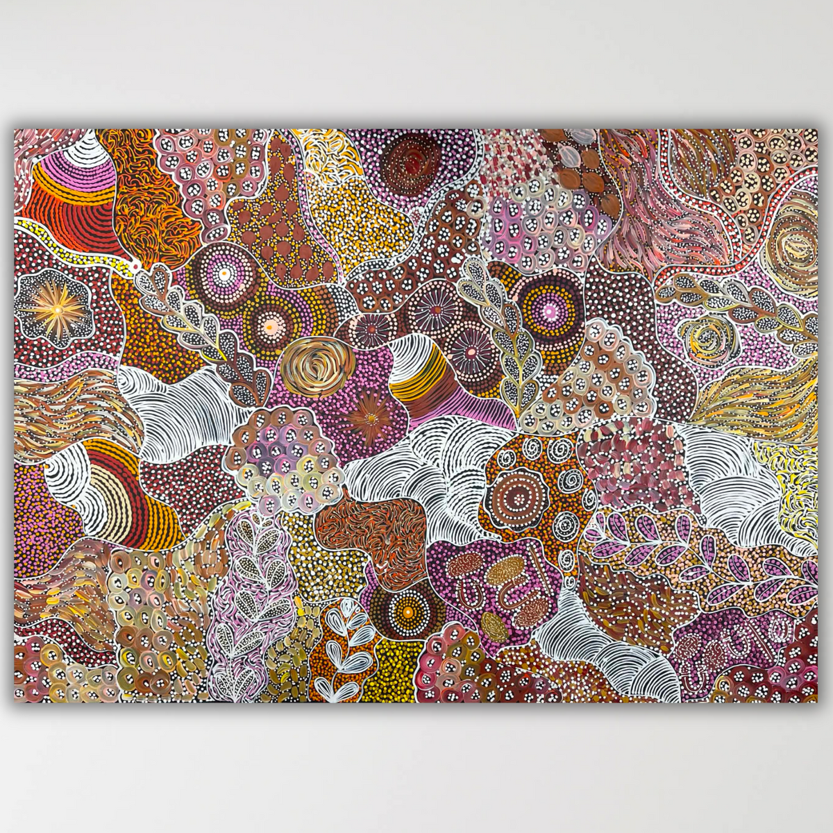 "My Country (Utopia)" Janet Golder Kngwarreye 158cm x 115cm