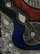 Load image into Gallery viewer, "My Country" Rayleen Pula Price 196cm x 70cm close up
