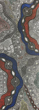 Load image into Gallery viewer, full image "My Country" Rayleen Pula Price 196cm x 70cm
