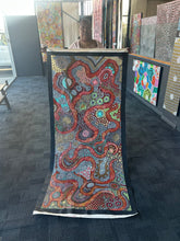 Load image into Gallery viewer, Julieanne Turner Nungurrayi with original painting "My Country (The Landscape)" - Aboriginal artist
