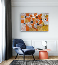 Load image into Gallery viewer, &quot;My Country &quot; Tjawina Porter Nampitjinpa 95cm x 155cm
