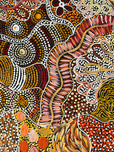 Load image into Gallery viewer, "My Country (Utopia)" original Aboriginal painting by Janet Golder Kngwarreye, 121cm x 121cm - authentic Indigenous Australian artwork
