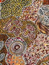 Load image into Gallery viewer, "My Country (Utopia)" original Aboriginal painting by Janet Golder Kngwarreye, 121cm x 121cm - authentic Indigenous Australian artwork
