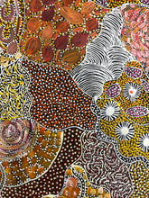 Load image into Gallery viewer, "My Country (Utopia)" original Aboriginal painting by Janet Golder Kngwarreye, 196cm x 184cm - authentic Indigenous Australian artwork
