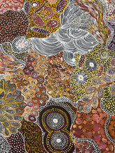 Load image into Gallery viewer, "My Country (Utopia)" original Aboriginal painting by Janet Golder Kngwarreye, 196cm x 184cm - authentic Indigenous Australian artwork
