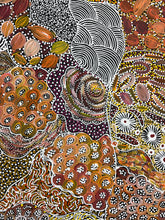Load image into Gallery viewer, "My Country (Utopia)" original Aboriginal painting by Janet Golder Kngwarreye, 196cm x 184cm - authentic Indigenous Australian artwork
