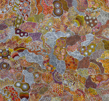 Load image into Gallery viewer, "My Country (Utopia)" original Aboriginal painting by Janet Golder Kngwarreye, 196cm x 184cm - authentic Indigenous Australian artwork
