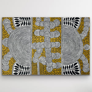 "My Special Homeland (Papunya)" Debra Nangala McDonald 180cm x 119cm