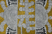 Load image into Gallery viewer, "My Special Homeland (Papunya)" original Aboriginal painting by Debra Nangala McDonald, 180cm x 119cm - full image authentic Indigenous Australian artwork
