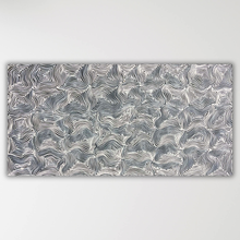Load image into Gallery viewer, "Ngapa Jukurrpa (Water Dreaming)" Marshall Jangala Robertson 115cm x 59cm
