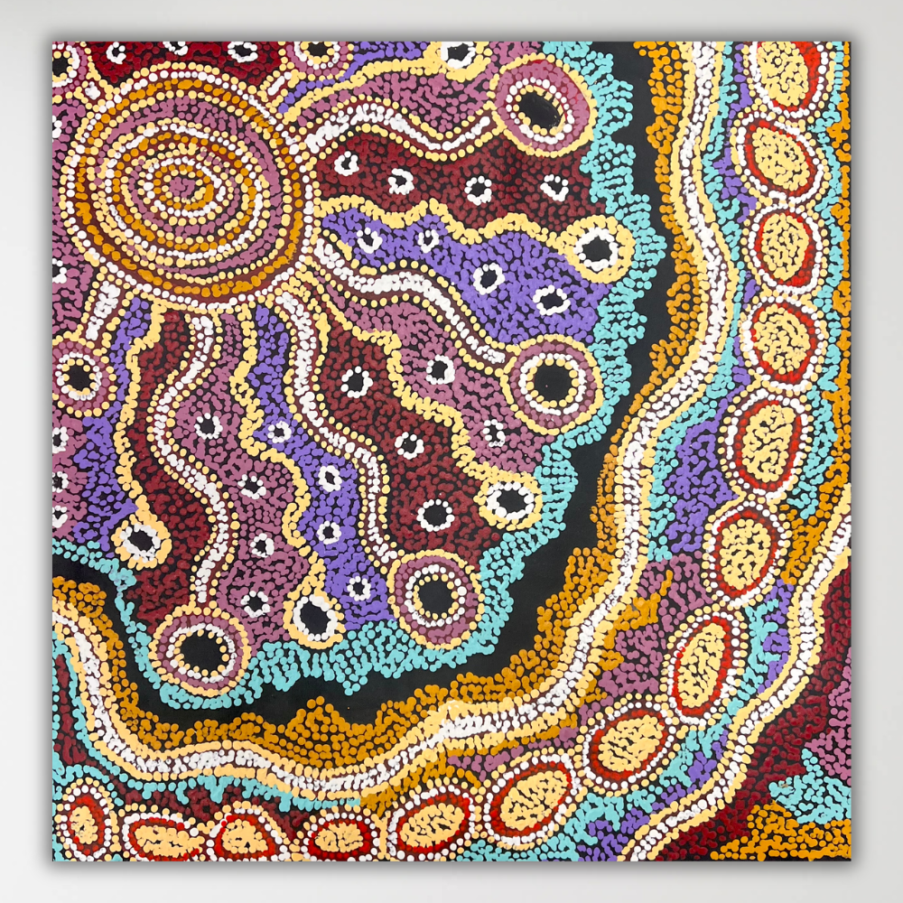 "Ngura" Audrey Brumby 62cm x 60cm