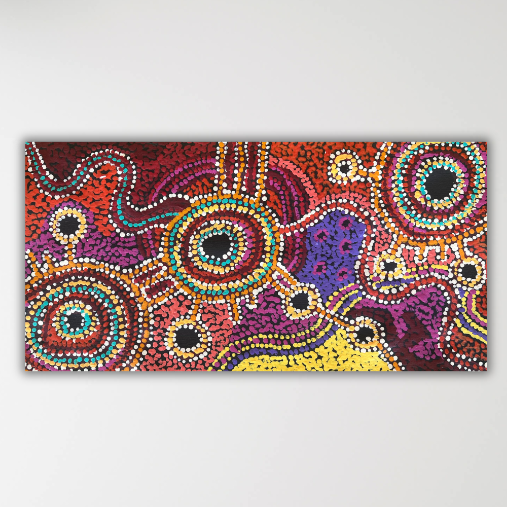 "Nguru" Daisybell Kulyuru 57cm x 29cm