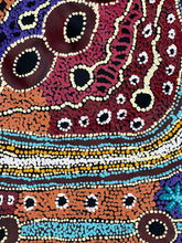 Load image into Gallery viewer, "Nguru Munu Tjukula" original Aboriginal painting by Audrey Brumby, 143cm x 100cm - authentic Indigenous Australian artwork
