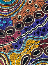 Load image into Gallery viewer, "Nguru Munu Tjukula" original Aboriginal painting by Audrey Brumby, 143cm x 100cm - authentic Indigenous Australian artwork
