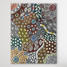 Load image into Gallery viewer, &quot;Bush Medicine Leaves&quot; Noami Pula Price 94cm x 72cm
