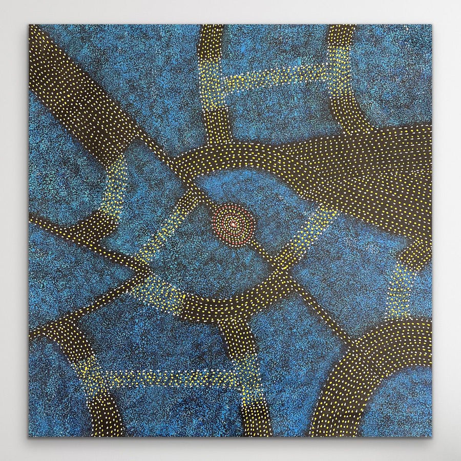 Roseanne Morton Petyarre original Bush Plum painting