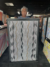 Load image into Gallery viewer, &quot;Seed Dreaming&quot; (Ngulu Jukurrpa) Marshall Jangala Robertson 89cm x 140cm
