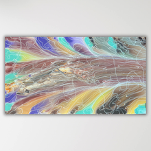 Load image into Gallery viewer, "Pantu (Salt Lake)" Janice Stanley 120cm x 57cm side view
